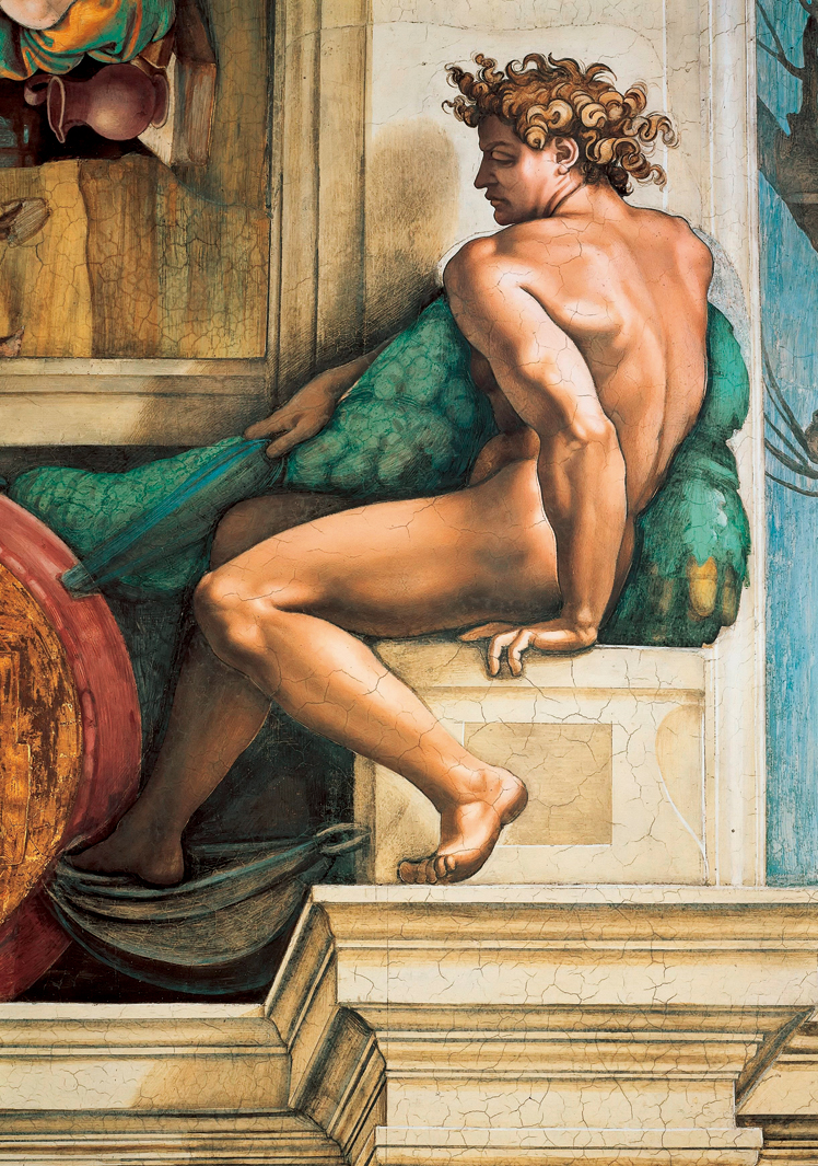  米开朗基罗·博那罗蒂 Michelangelo di Lodovico Buonarroti Simoni——裸体巨人 (12)